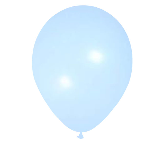 Pastel Macaron BLUE Helium Latex Balloon